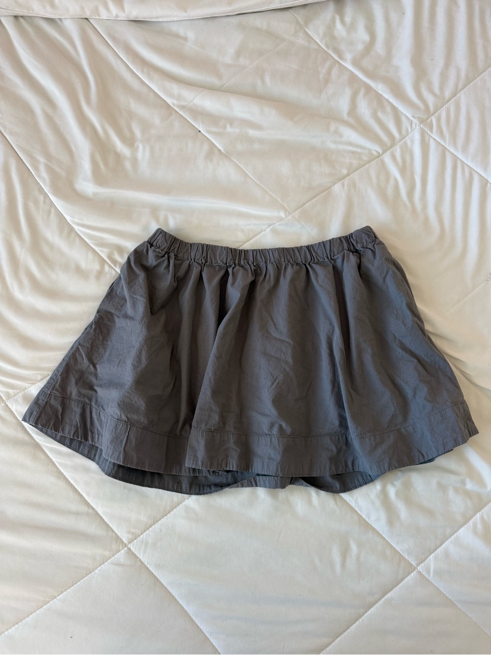 Free-est Free People Gray Boho Mini Skirt